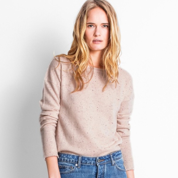 cici patch cashmere sweater